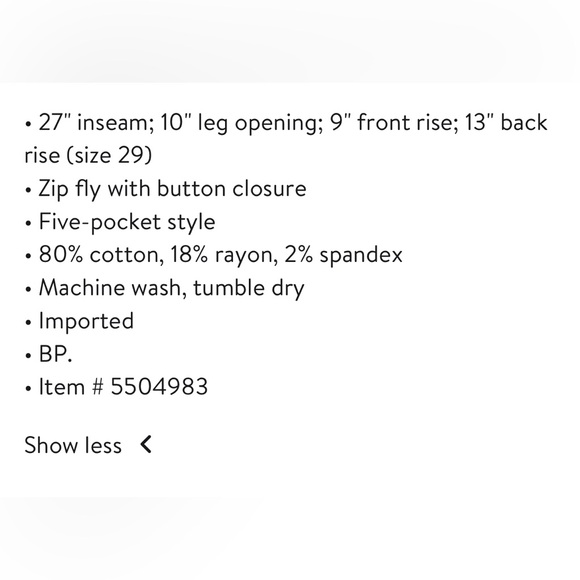 Article of Society ankle jeans - Picture 3 of 3